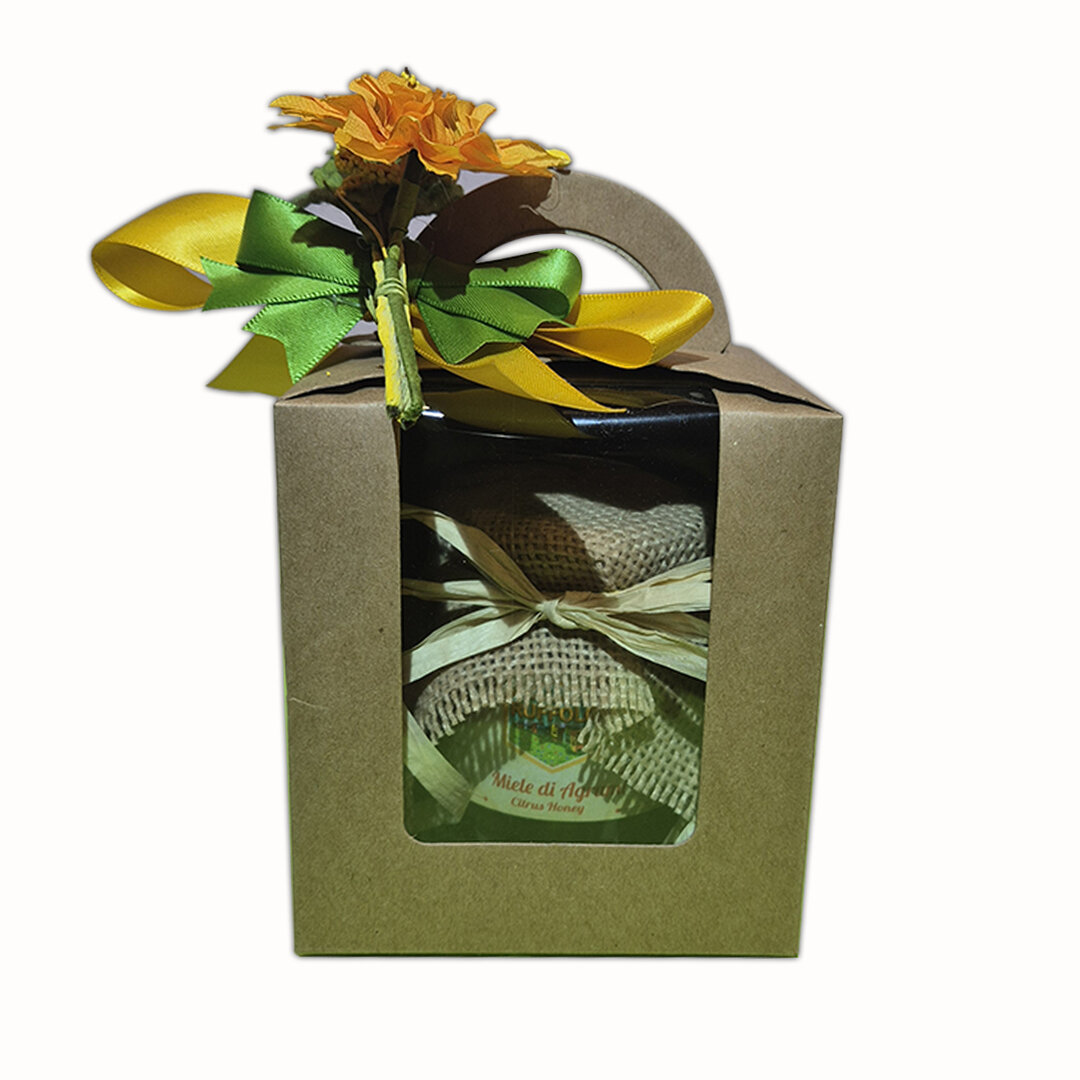 Scatola Regalo con 250g miele Ruffolo