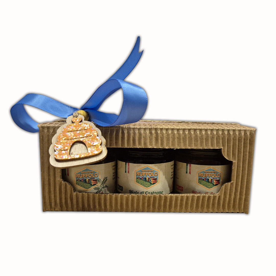 Tris da 40g Miele Regalo Ruffolo